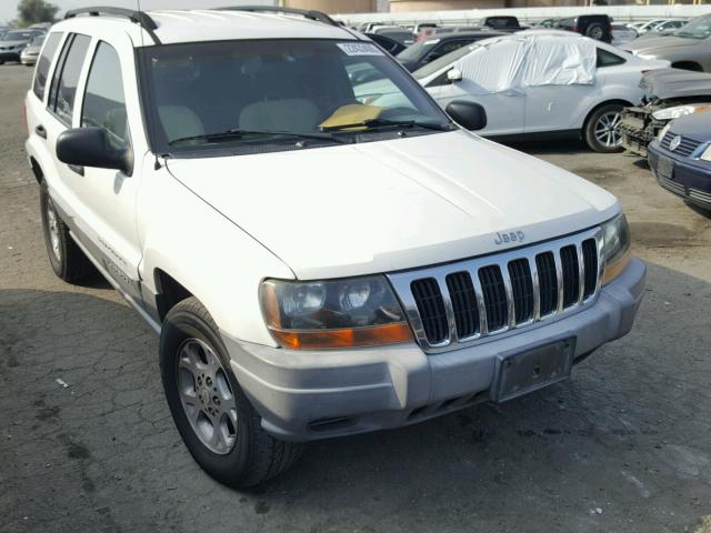 1J4G248S3YC258698 - 2000 JEEP GRAND CHER WHITE photo 1