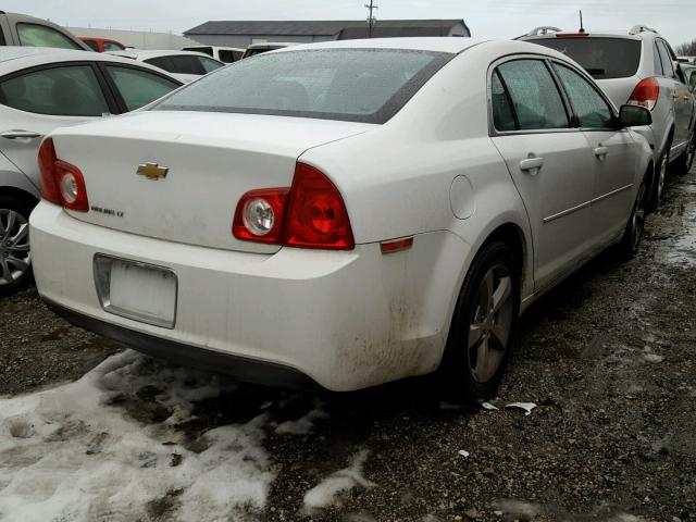 1G1ZC5E17BF393758 - 2011 CHEVROLET MALIBU 1LT WHITE photo 4