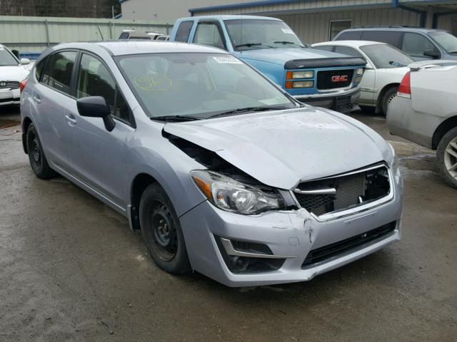 JF1GPAA64F8232538 - 2015 SUBARU IMPREZA BA SILVER photo 1