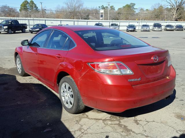 1YVHZ8BH9B5M10337 - 2011 MAZDA 6 I RED photo 3