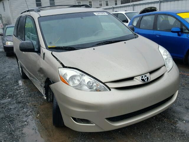 5TDZA23C16S583187 - 2006 TOYOTA SIENNA CE CHARCOAL photo 1