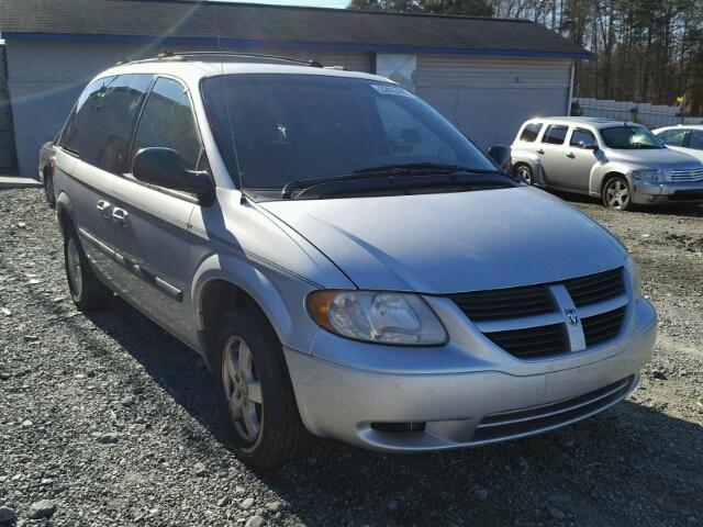 1D4GP45RX5B128026 - 2005 DODGE CARAVAN SX SILVER photo 1