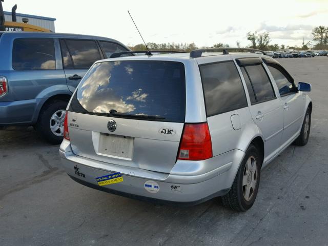 WVWSK61J61W688517 - 2001 VOLKSWAGEN JETTA GLS SILVER photo 4