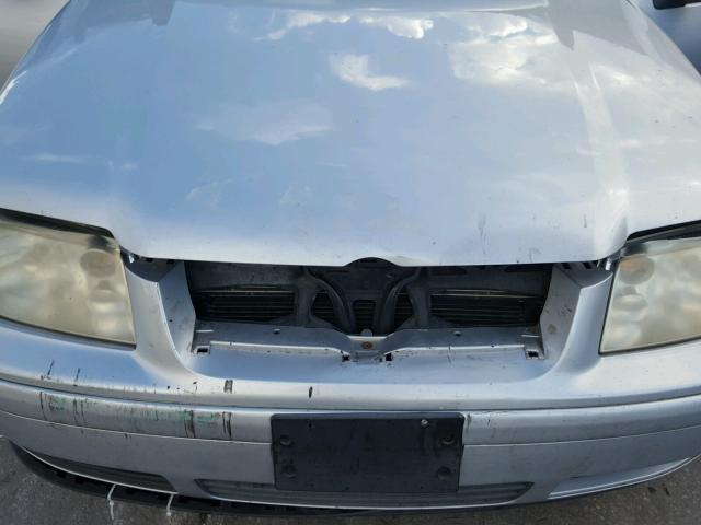 WVWSK61J61W688517 - 2001 VOLKSWAGEN JETTA GLS SILVER photo 7