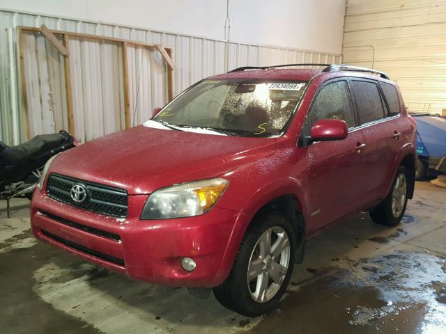 JTMBD32V576024955 - 2007 TOYOTA RAV4 SPORT RED photo 2