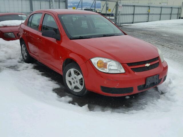 1G1AK55F067827837 - 2006 CHEVROLET COBALT LS RED photo 1