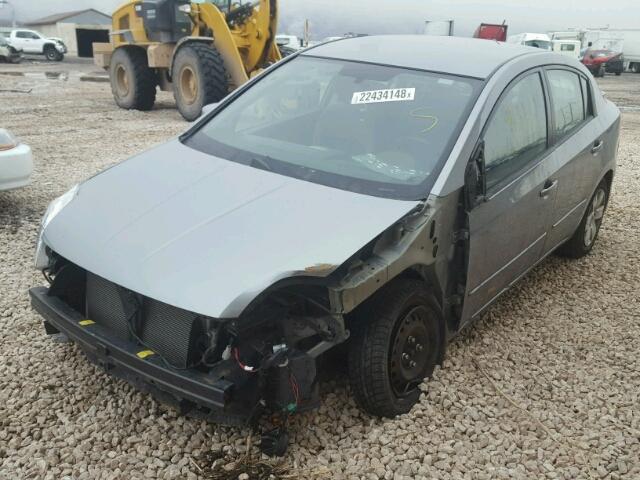 3N1AB6AP2CL647698 - 2012 NISSAN SENTRA 2.0 GRAY photo 2