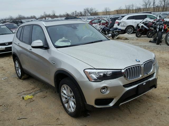 5UXWX9C5XG0D81885 - 2016 BMW X3 XDRIVE2 SILVER photo 1