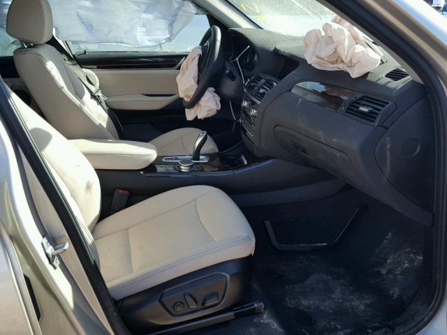 5UXWX9C5XG0D81885 - 2016 BMW X3 XDRIVE2 银色 照片 5