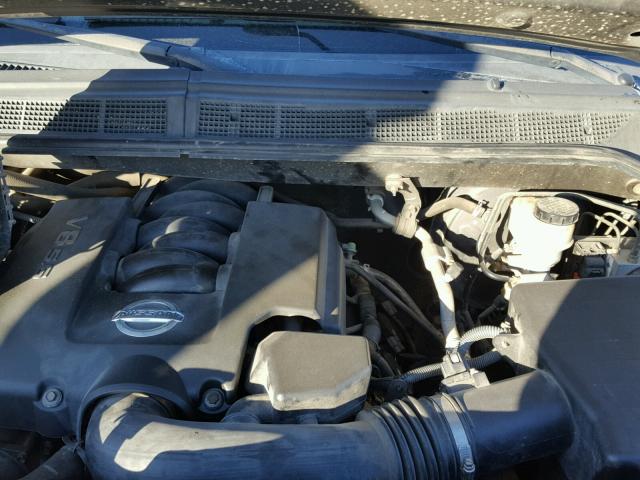 1N6BA07A85N530566 - 2005 NISSAN TITAN XE BLACK photo 7