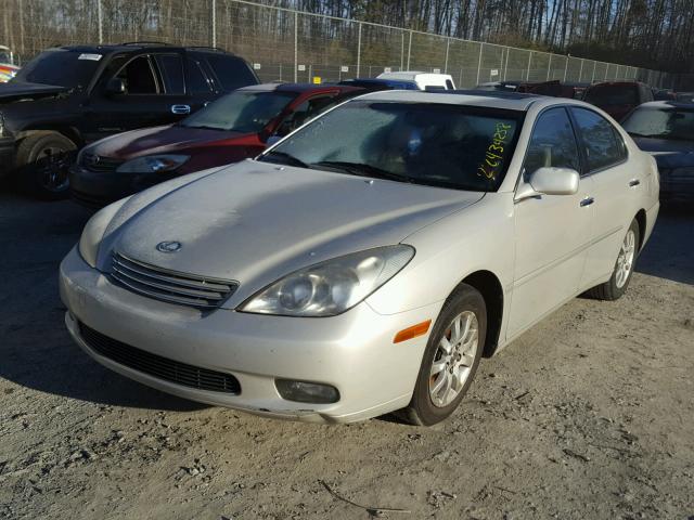 JTHBF30G030108031 - 2003 LEXUS ES 300 BLACK photo 2