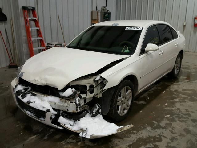 2G1WC581869358482 - 2006 CHEVROLET IMPALA LT WHITE photo 2