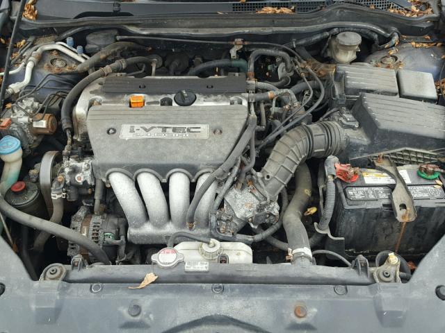 1HGCM56415A048117 - 2005 HONDA ACCORD LX BLUE photo 7