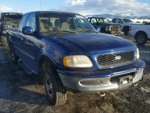 1FTDX18WXVKB92695 - 1997 FORD F150 BLUE photo 1