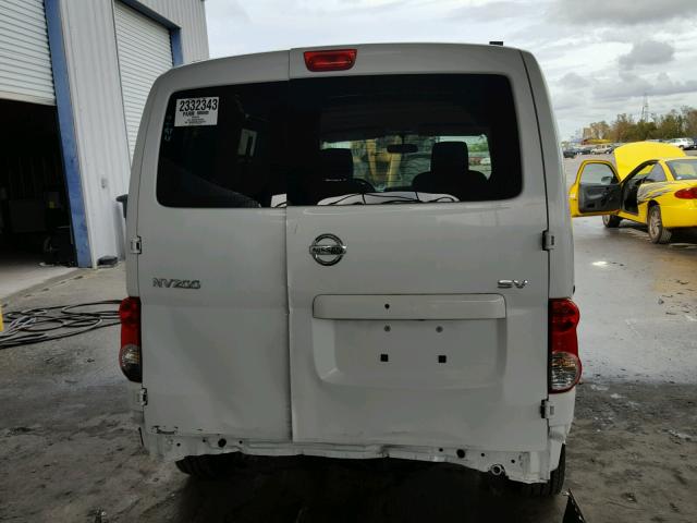 3N6CM0KN4EK692397 - 2014 NISSAN NV200 2.5S WHITE photo 9