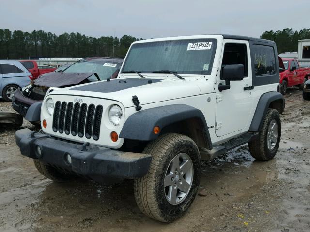 1J4AA2D1XAL173972 - 2010 JEEP WRANGLER S WHITE photo 2