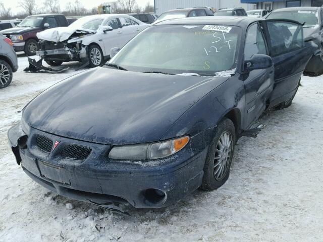 1G2WR52103F146388 - 2003 PONTIAC GRAND PRIX BLUE photo 2