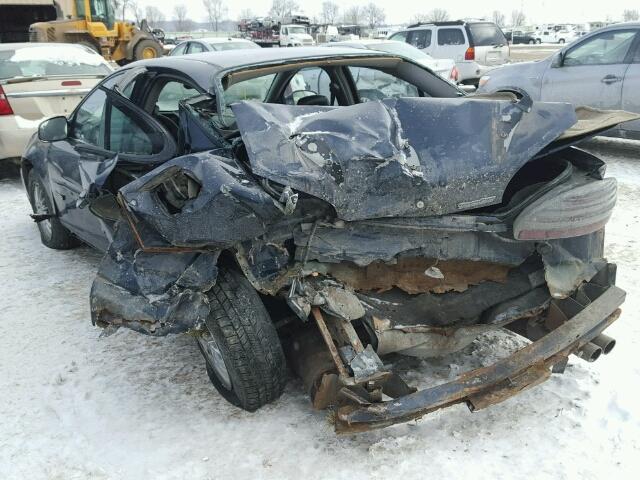 1G2WR52103F146388 - 2003 PONTIAC GRAND PRIX BLUE photo 3