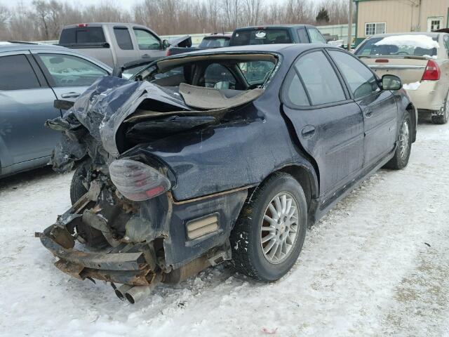 1G2WR52103F146388 - 2003 PONTIAC GRAND PRIX BLUE photo 4