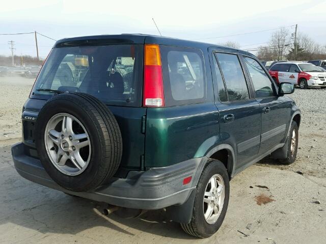 JHLRD17651S013489 - 2001 HONDA CR-V EX GREEN photo 4