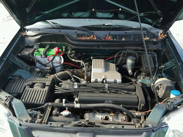 JHLRD17651S013489 - 2001 HONDA CR-V EX GREEN photo 7