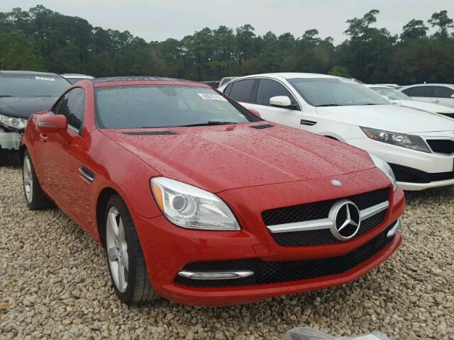 WDDPK4HA9CF046432 - 2012 MERCEDES-BENZ SLK 250 RED photo 1