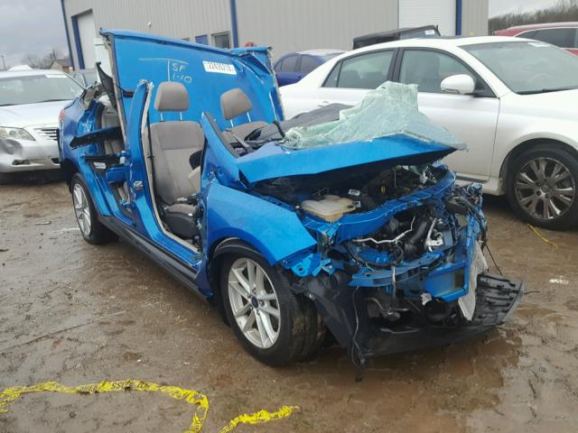 1FADP3F23FL229812 - 2015 FORD FOCUS SE BLUE photo 1