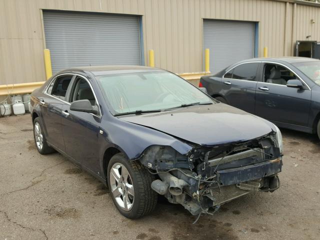 1G1ZG57N184280056 - 2008 CHEVROLET MALIBU LS BLUE photo 1