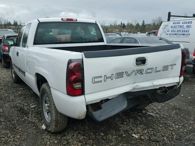 1GCEC19X74Z199682 - 2004 CHEVROLET SILVERADO WHITE photo 3