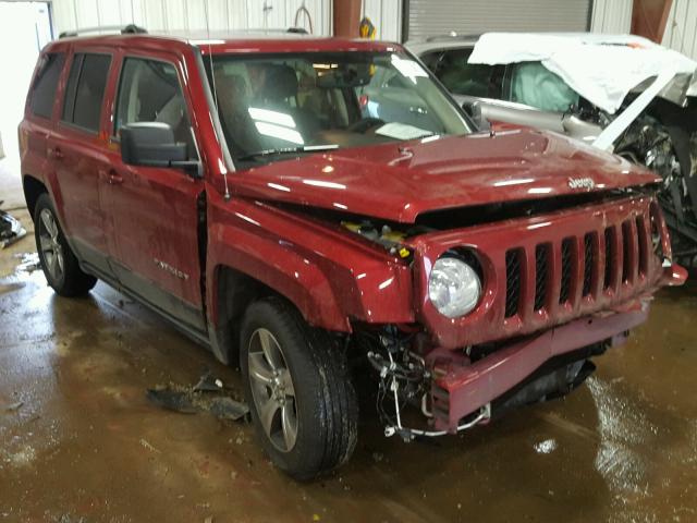 1C4NJPFA0HD202854 - 2017 JEEP PATRIOT LA RED photo 1