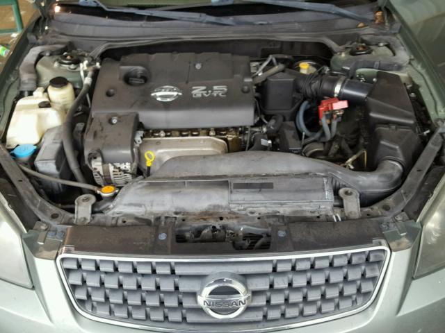 1N4AL11D45C215802 - 2005 NISSAN ALTIMA S GREEN photo 7