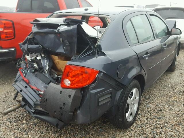 1G1AL58F087341430 - 2008 CHEVROLET COBALT LT GRAY photo 4