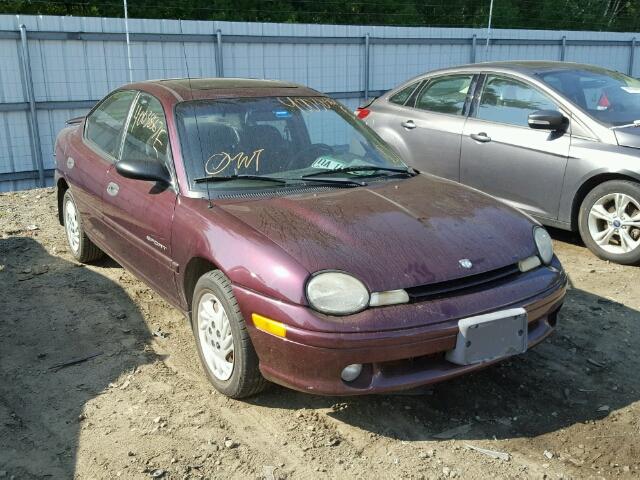 1B3ES47Y4WD685139 - 1998 DODGE NEON HIGHL PURPLE photo 1