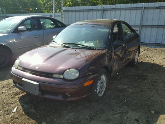 1B3ES47Y4WD685139 - 1998 DODGE NEON HIGHL PURPLE photo 2