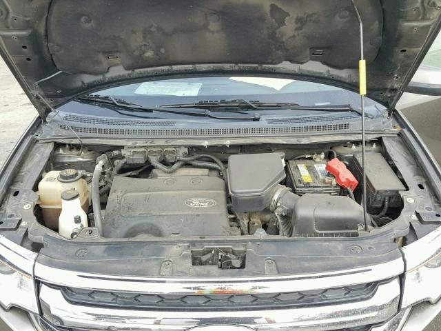 2FMDK3KC8DBB83409 - 2013 FORD EDGE LIMIT BROWN photo 7