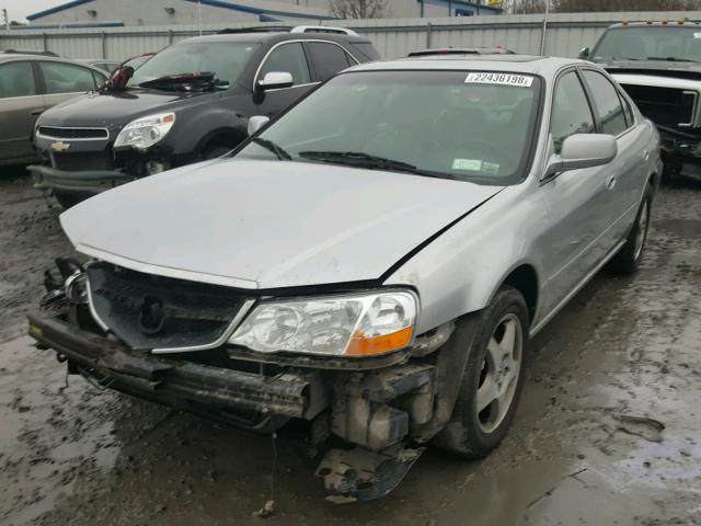 19UUA56643A032506 - 2003 ACURA 3.2TL SILVER photo 2