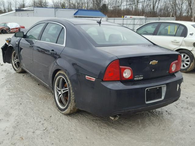 1G1ZJ577584219733 - 2008 CHEVROLET MALIBU 2LT BLACK photo 3