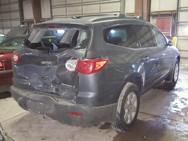 1GNLRFED1AS128651 - 2010 CHEVROLET TRAVERSE L GRAY photo 4