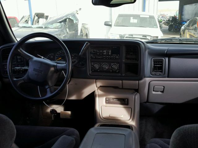 1GKEK13T1YJ128270 - 2000 GMC YUKON WHITE photo 9