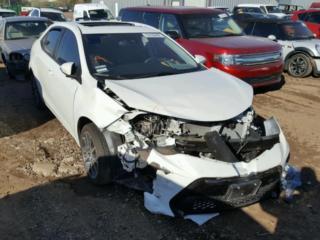 5YFBURHEXHP611141 - 2017 TOYOTA COROLLA L WHITE photo 1