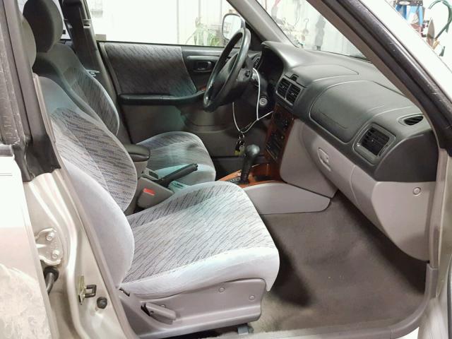 JF1SF6558YH700401 - 2000 SUBARU FORESTER S SILVER photo 5