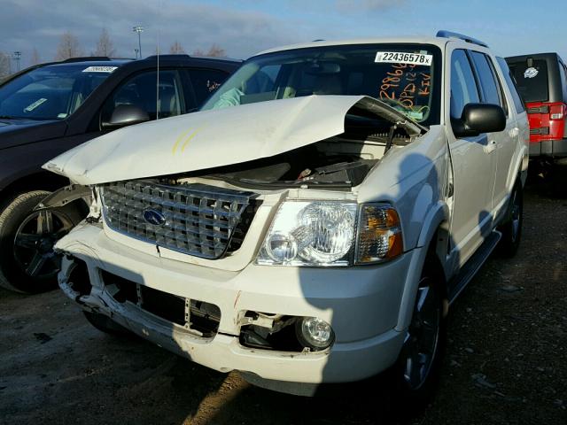 1FMDU75W13ZB45152 - 2003 FORD EXPLORER L WHITE photo 2