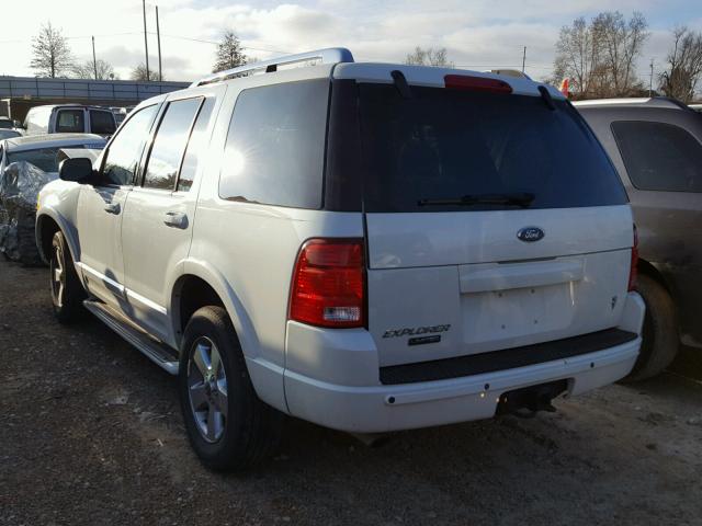 1FMDU75W13ZB45152 - 2003 FORD EXPLORER L WHITE photo 3