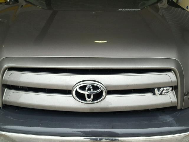 5TBJT32155S458083 - 2005 TOYOTA TUNDRA GRAY photo 7