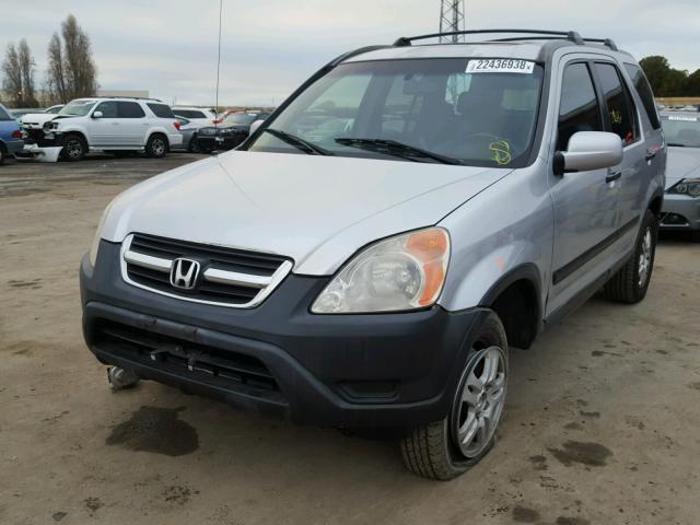 JHLRD788X2C082791 - 2002 HONDA CR-V EX SILVER photo 2