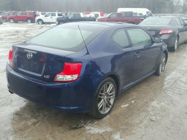 JTKJF5C7XC3039571 - 2012 TOYOTA SCION TC 蓝色 照片 4