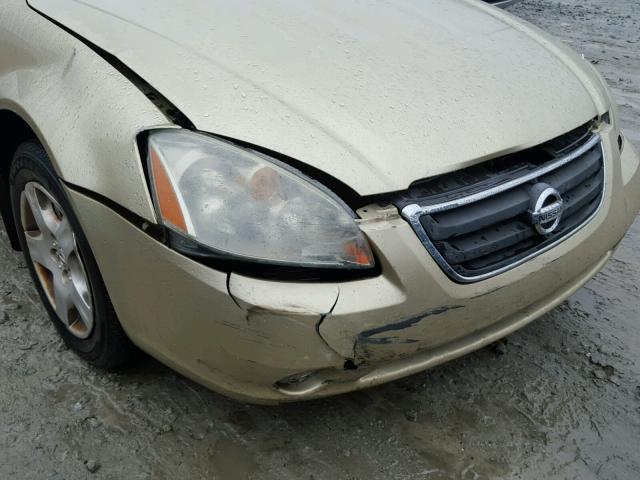 1N4AL11D32C276845 - 2002 NISSAN ALTIMA BAS GOLD photo 9