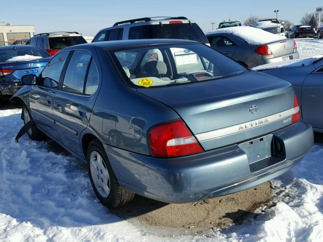 1N4DL01D21C127395 - 2001 NISSAN ALTIMA XE BLUE photo 3