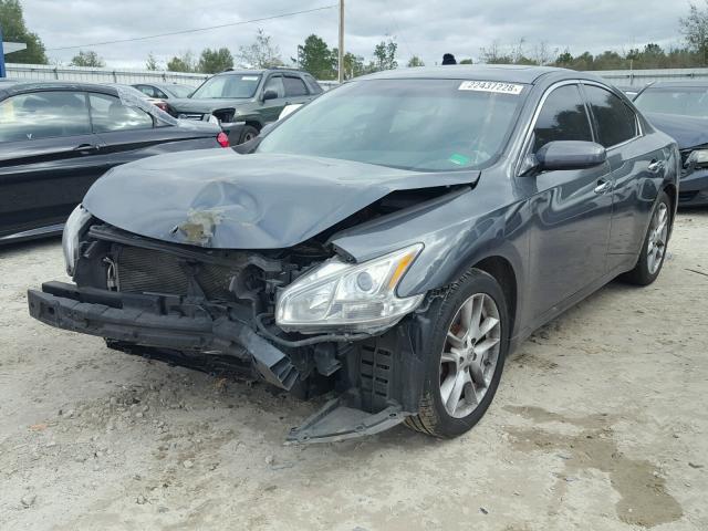 1N4AA5AP6BC816342 - 2011 NISSAN MAXIMA S 石墨色 照片 2