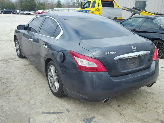 1N4AA5AP6BC816342 - 2011 NISSAN MAXIMA S 石墨色 照片 3